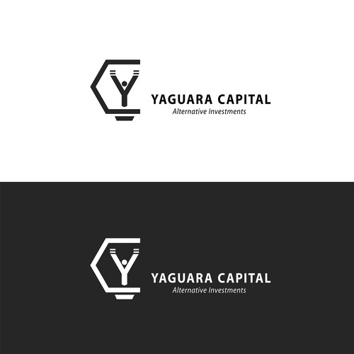 Abstract logo concept for Yaguara capital