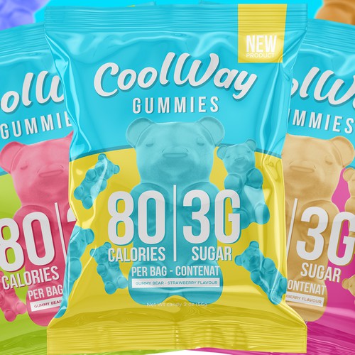 CoolWay Gummies Packaging