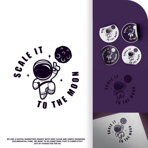 Scale it to the moon