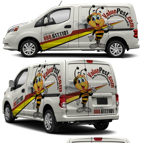 Pest van wrap