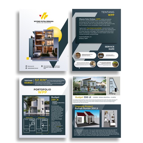 Construction Flyer design