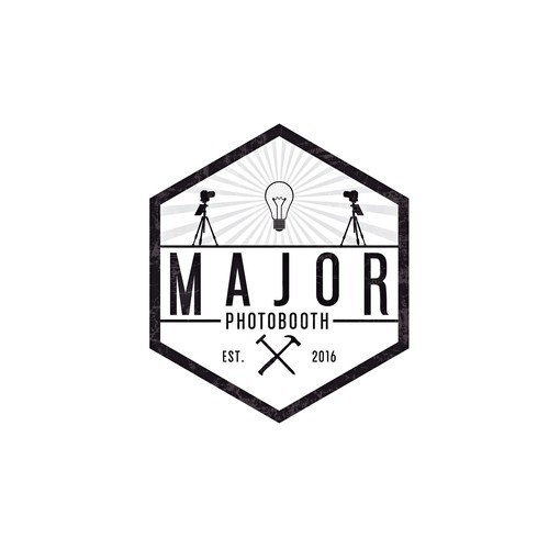 Logo for Major Photobooth