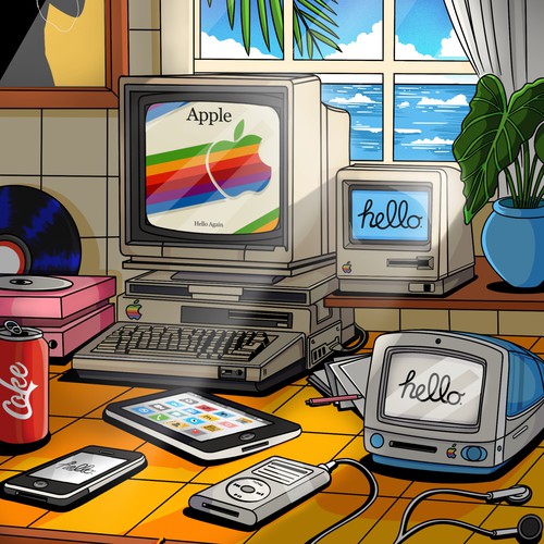 Apple Illustration