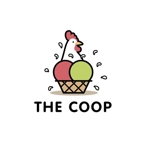 Can you make a chicken and an ice cream fun?