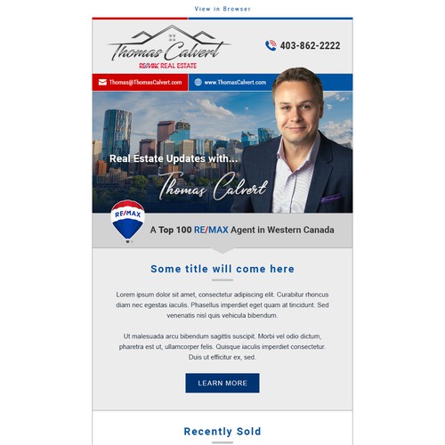 Emailer Design