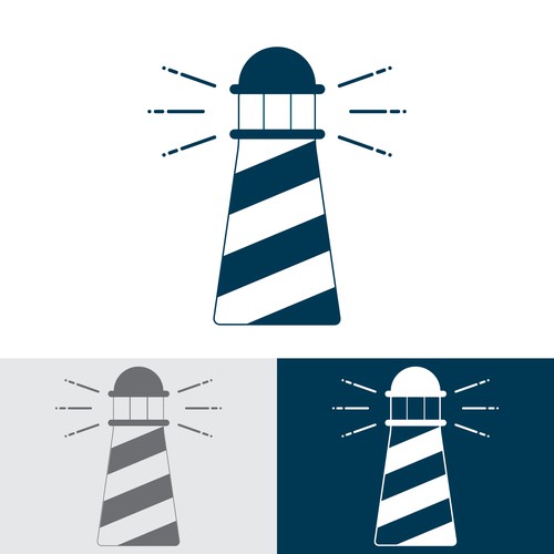 light house icon design