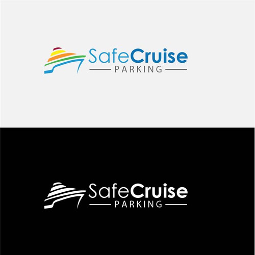 Logo for ship parking company