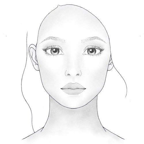 Makeup Facechart