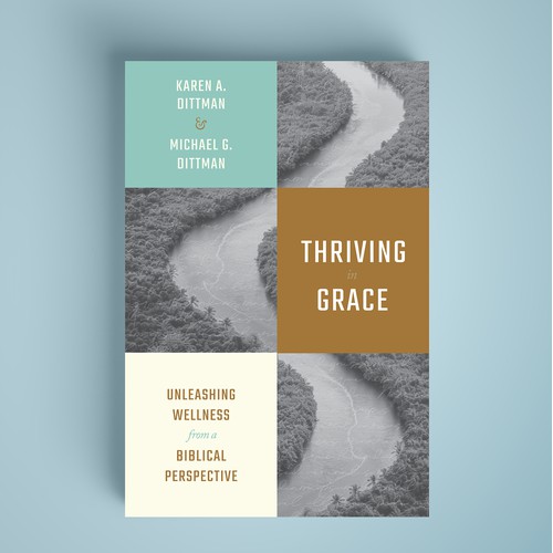 Book cover design for "Thriving in Grace"