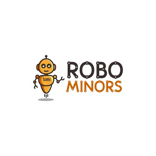 Logo for robotics education company for kids