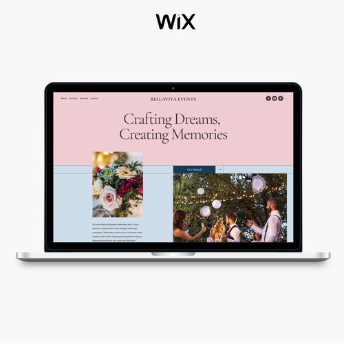 Even Planner site WIX