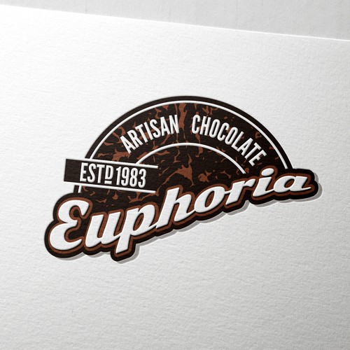 Modern Meets Old World in Artisan Chocolate Company Logo