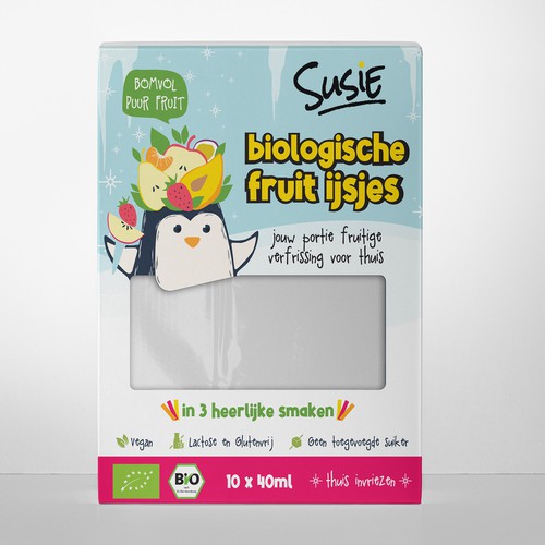 fruit ice pops packaging design