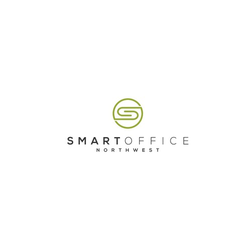 simple logo for co-working space
