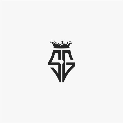 Letters S and G logo