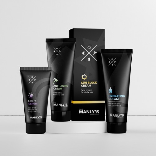 Package Design For Men's Skin Care