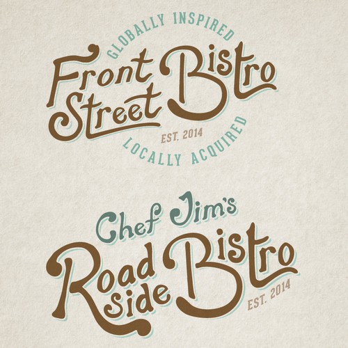 create an eye-catching original design for a restaurant and companion food truck.