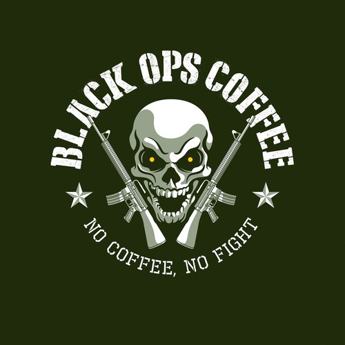 Black Ops Coffee Logo