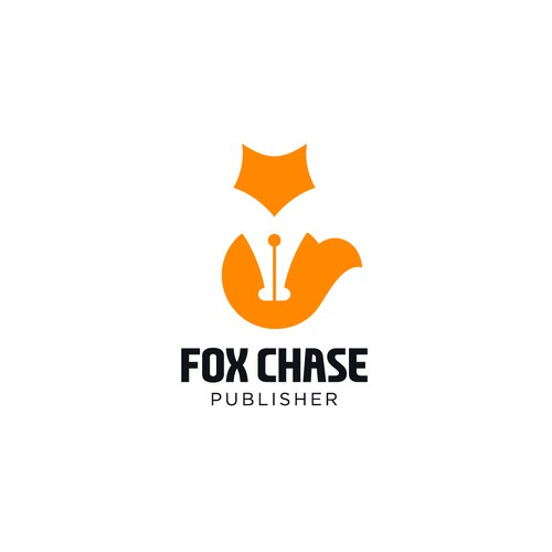 Negative space for Fox Chase Books.
