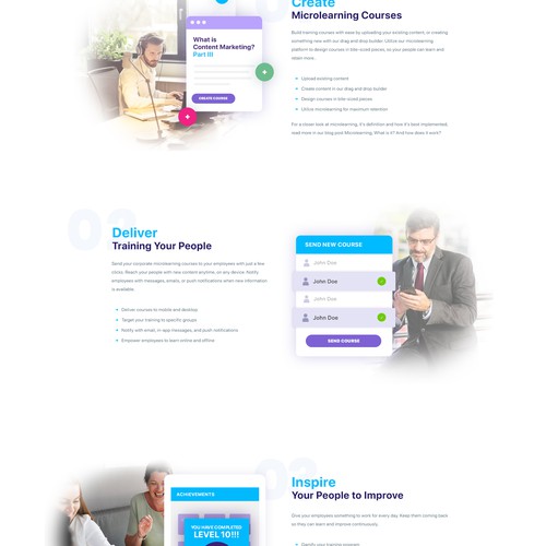 Pensar Elearning Landing 