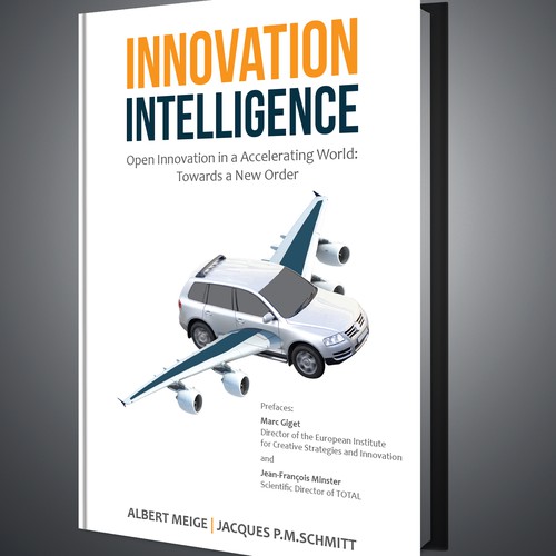 Create a best-selling cover design for a book on innovation
