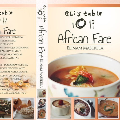 Trendy African Cookbook Design