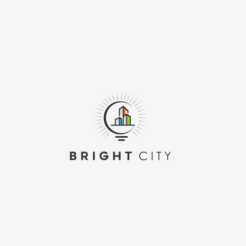 Bright city logo