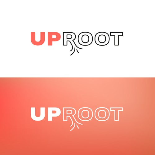 Logo concept for UPROOT