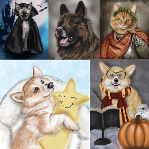 Pet portraits