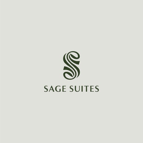 Modern and Elegant Logo Design for Sage Suites