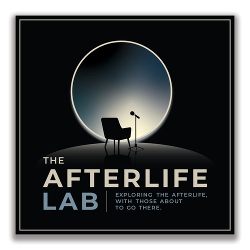 The Afterlife Lab – Podcast Cover & Identity Design