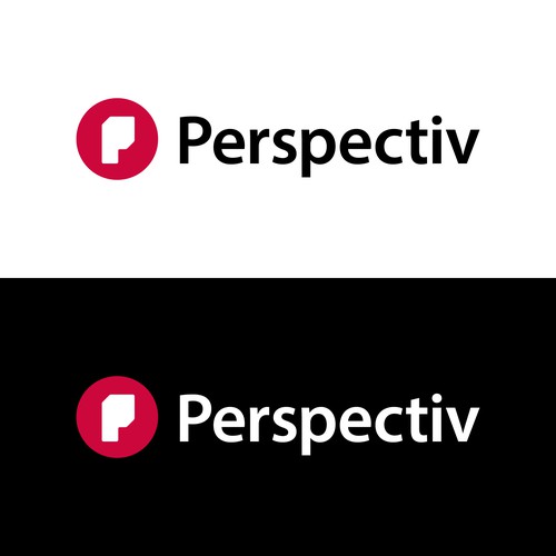 Minimalistic logo for a Danish furniture concept: Perspectiv