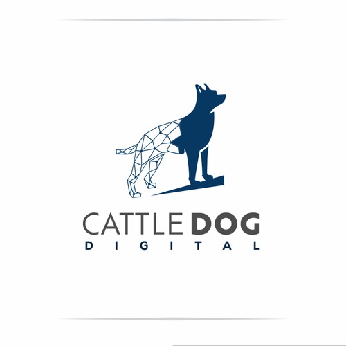 logo cattle dog