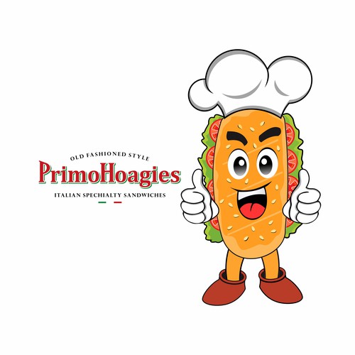 Primo Hoagies Mascot