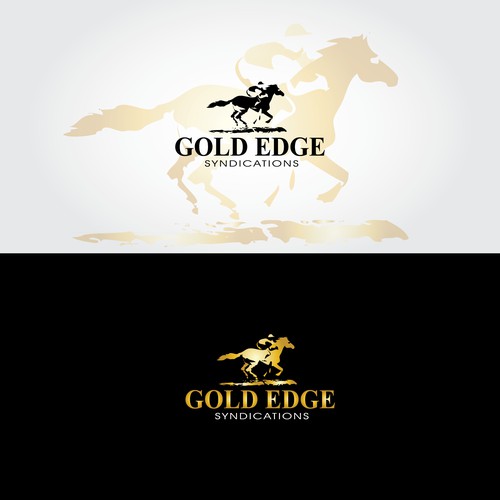 SOLD -racing horse logo