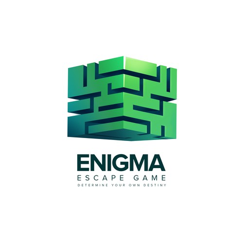 3D Logo Concept for Escape Game 