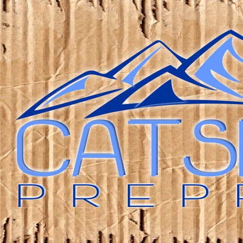 Create a Mountain Themed logo for Catskill Prepper