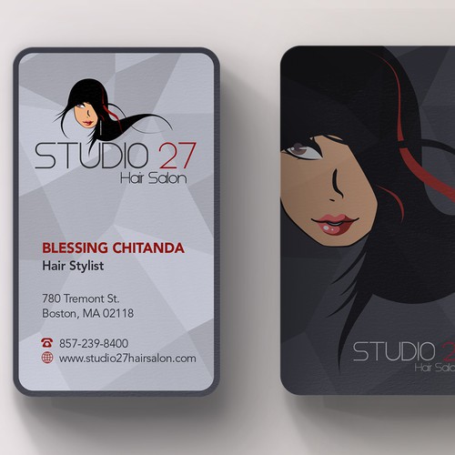 Elegant bus card for studio27