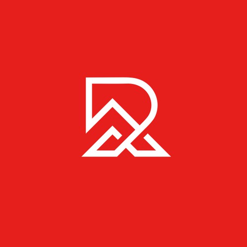 Letter R home logo