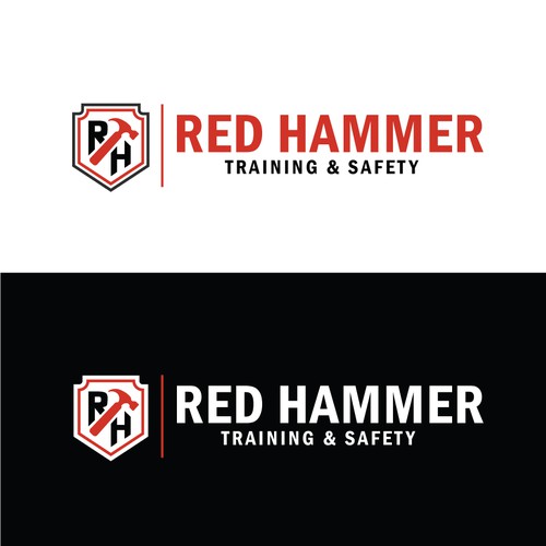 Bold logo for RED HAMMER TRAINNING & SAFETY
