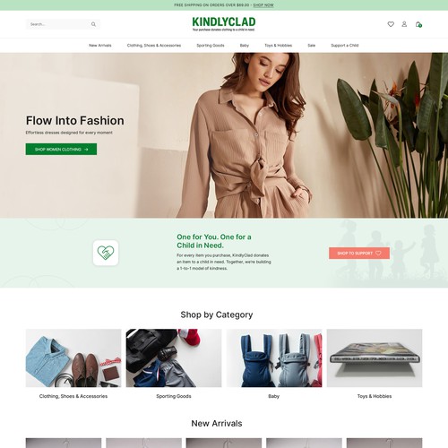 High-End Shopify Store with eBay Sync