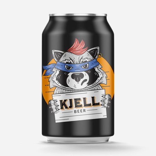 Mascot for Beer Label