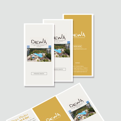 Flyer for Dewa Nai Yang Beach Phuket