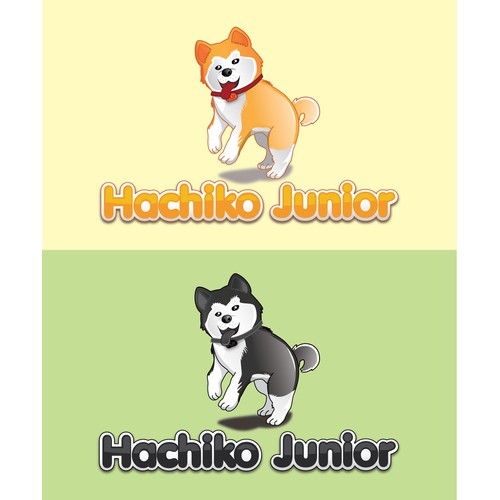 logo for hachiko junior