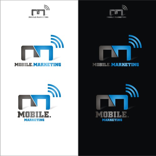 Mobile.Marketing requires a clean, professional logo for its website