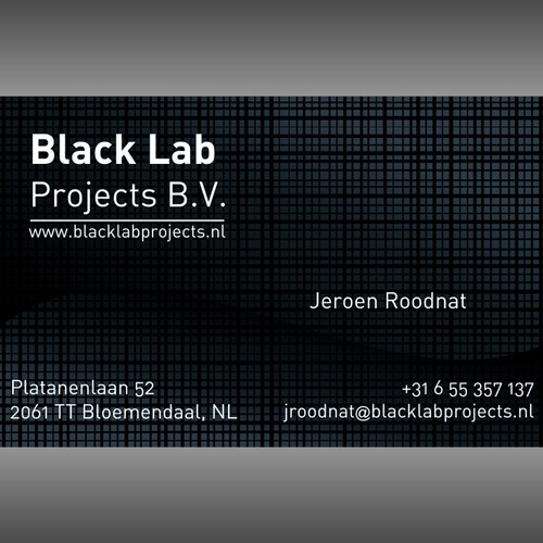 Black Lab Projects needs a new stationery