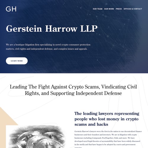 Gerstein Harrow LLP Design