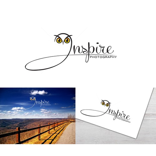 Create an 'inspiring' Logo for INSPIRE PHOTOGRAPHY