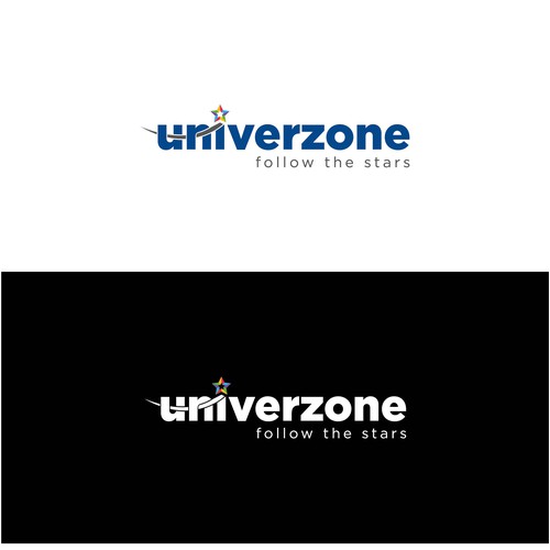 univerzone logo concept