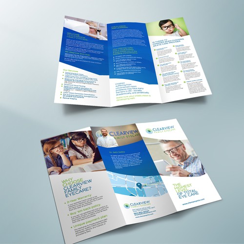 Family Optometry Clinic Brochure